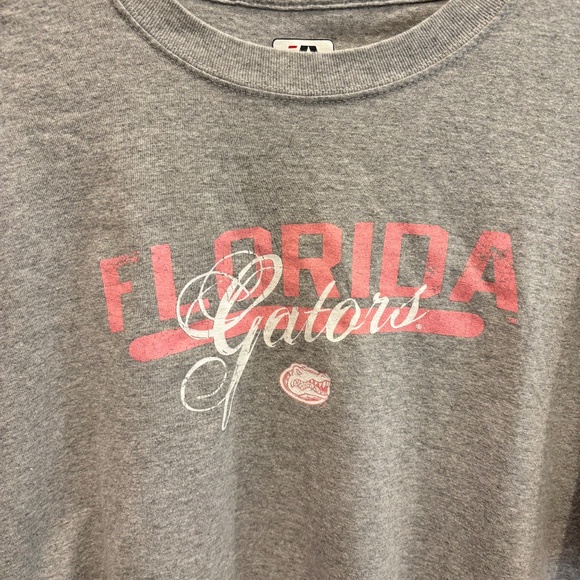 Florida Gators University of Florida Women's Retro Graphic Tee Pink/Gray Size XL - Picture 2 of 9